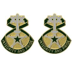 607th Military Police Battalion Unit Crest (Integrity and Pride)